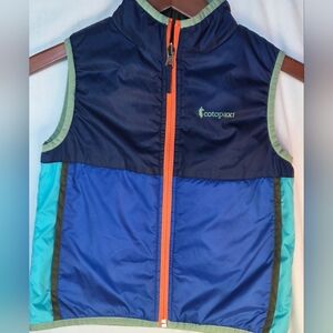 Cotopaxi Navy and Aqua Sleeveless Vest